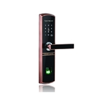 Anti Theft Fingerprint Password Door Lock With Screen