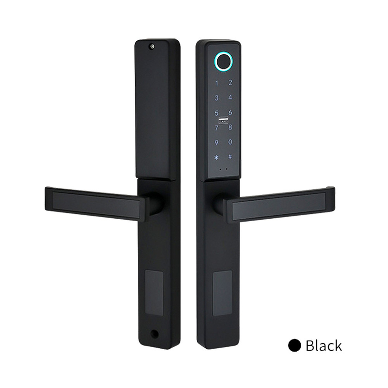 High Security Door Smart Lock Doorbell Tuya App Home Use Room Kunci Pintu Elektronik Berwarna-warni